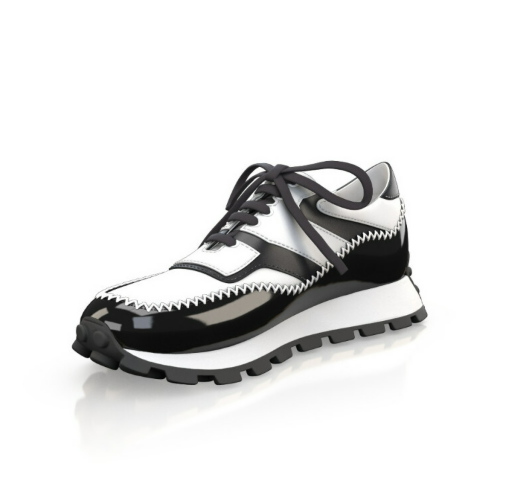 Men's Leather Running Sneakers 58858